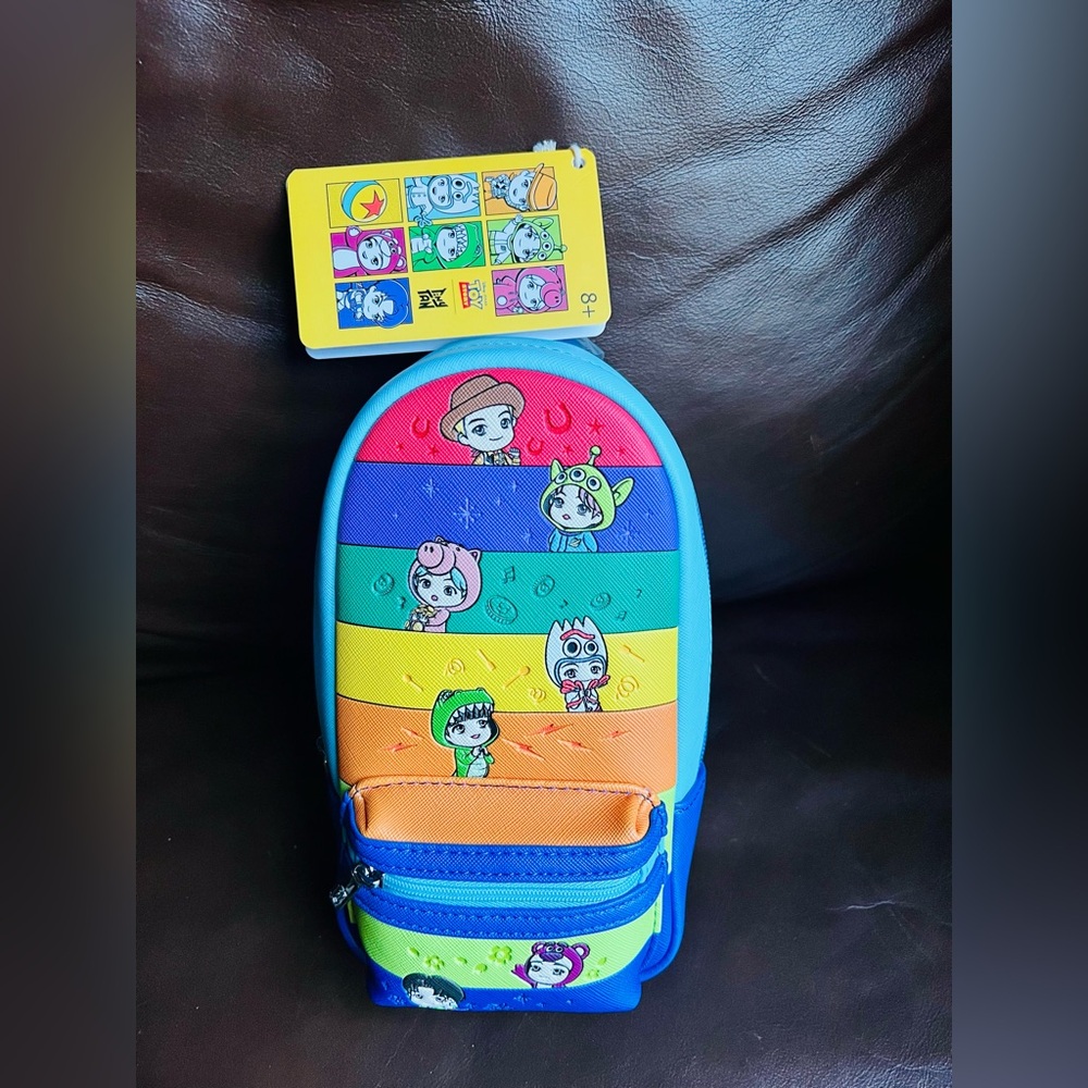 NWT Loungefly Tiny Tan Toy Story Pencil Case